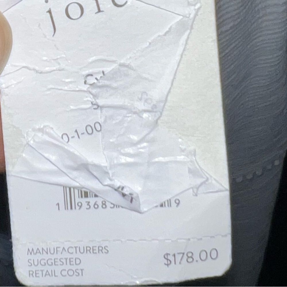 New with tags Joie white dress with cutout at back size medium retails $178 - Picture 3 of 3